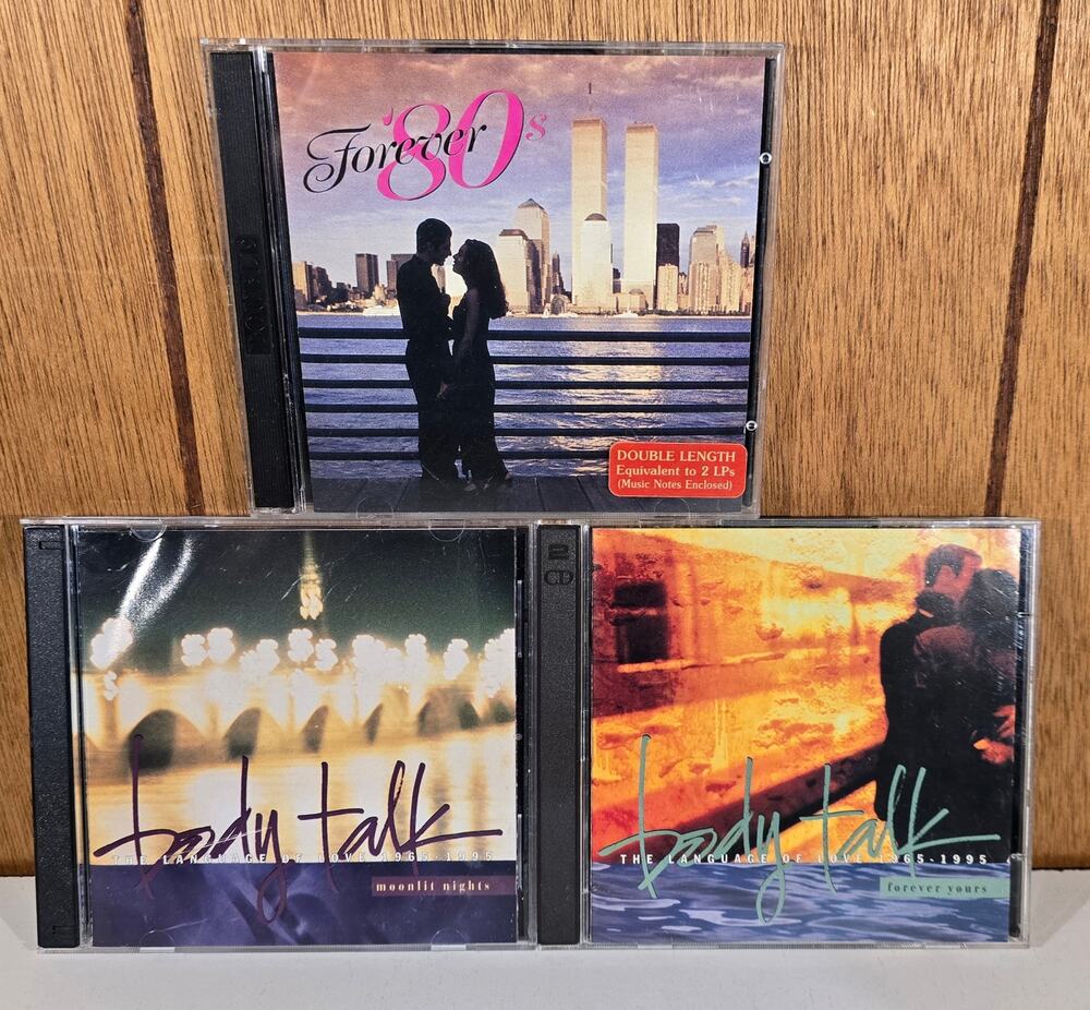 Love Talk CD Lot Forever Yours Moonlit Nights Forever '80s Razor & Tie
